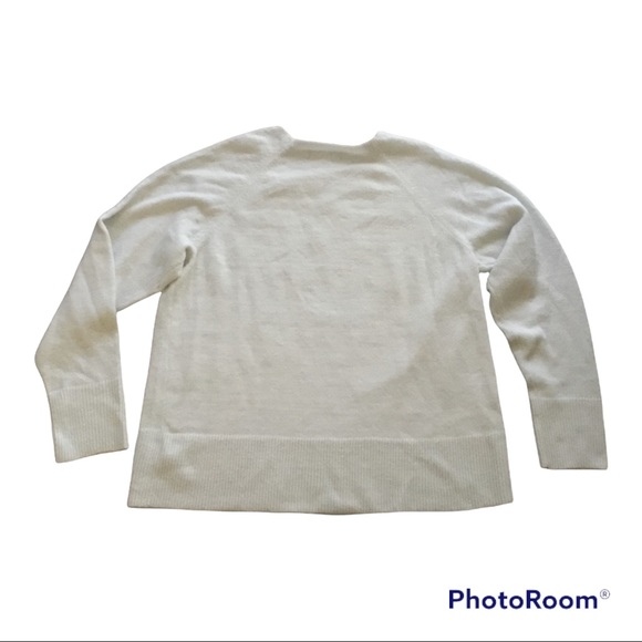 Apt 9 Sweater Twinkle and Sparkle Cream Gold Sequins Size XXL #194 - Picture 2 of 6